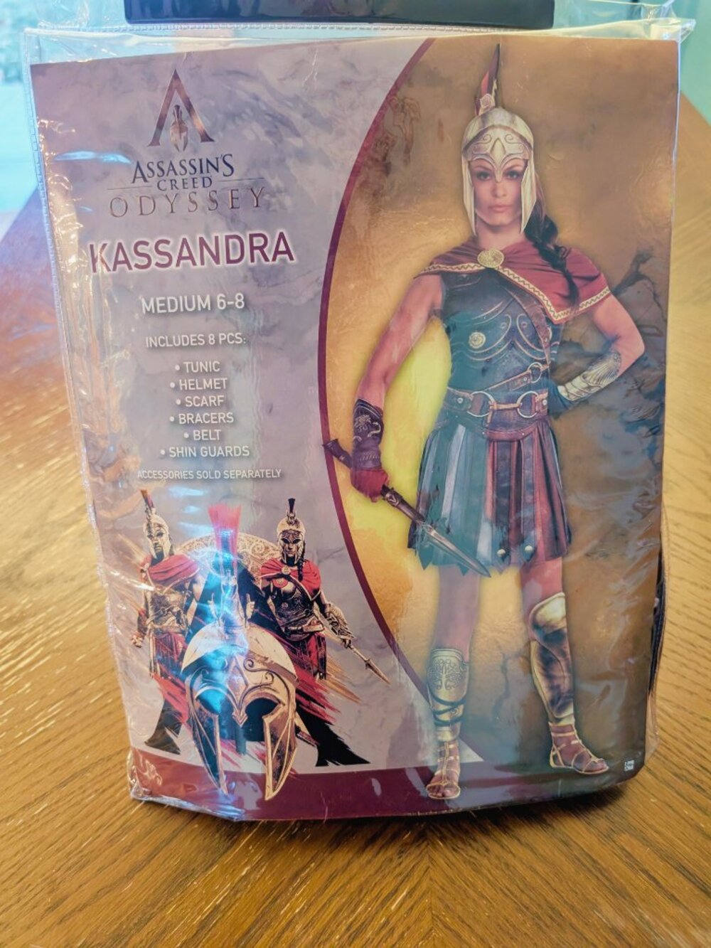 Kassandra Assassin's Creed Odyssey Game Fancy Dress Up Halloween Adult M